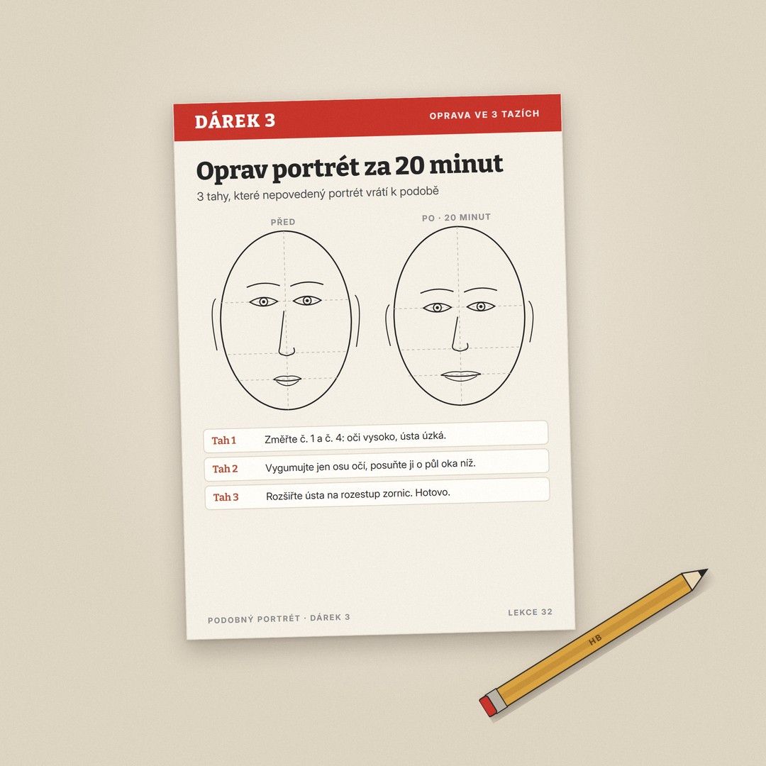Oprav portrét za 20 minut